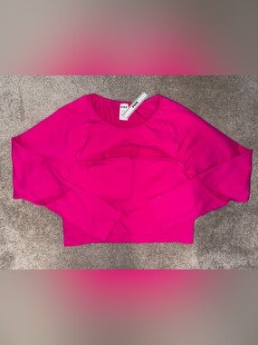 NWT PINK Victoria's Secret Hot Pink Scoop Neck Tank